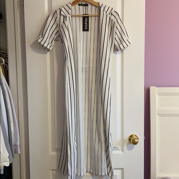 NWT Boohoo Long Cardigan - Picture 3 of 4